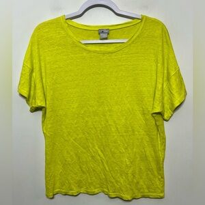 Chicos East West Linen Tee Shirt